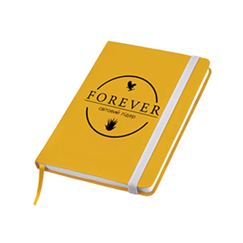 Записна книжка А5, жовта